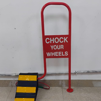 Wheel chock trolley h2WC-7