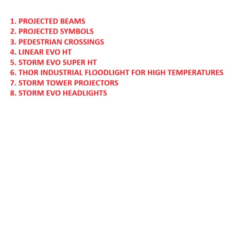 LED Safety Projection Systems (ProgTech)